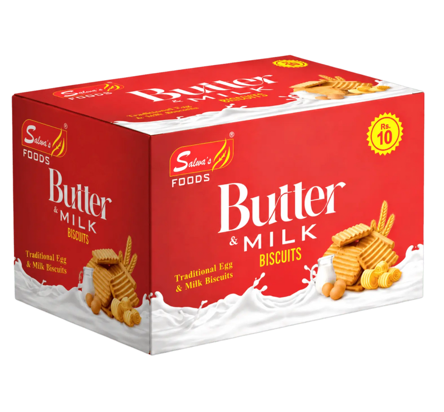 Butter & Milk Biscuit - 24Pcs