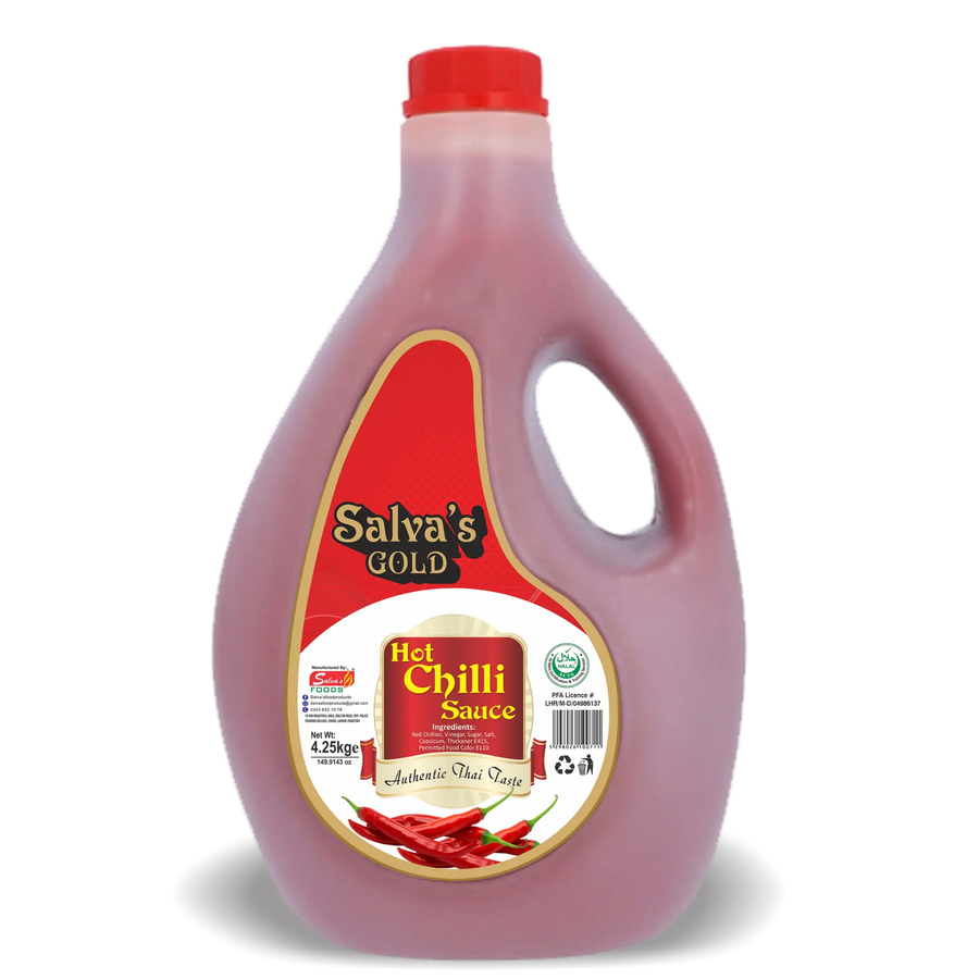 Hot Chili Sauce Can - 4.3 Ltr