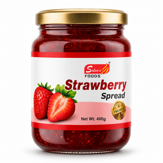 Salva's Strawberry Jam - 400 Gm