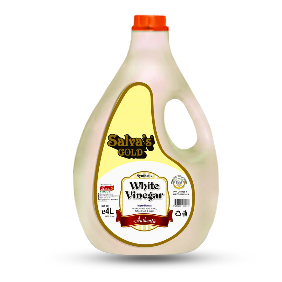 White Vinegar Can - 4.4Ltr