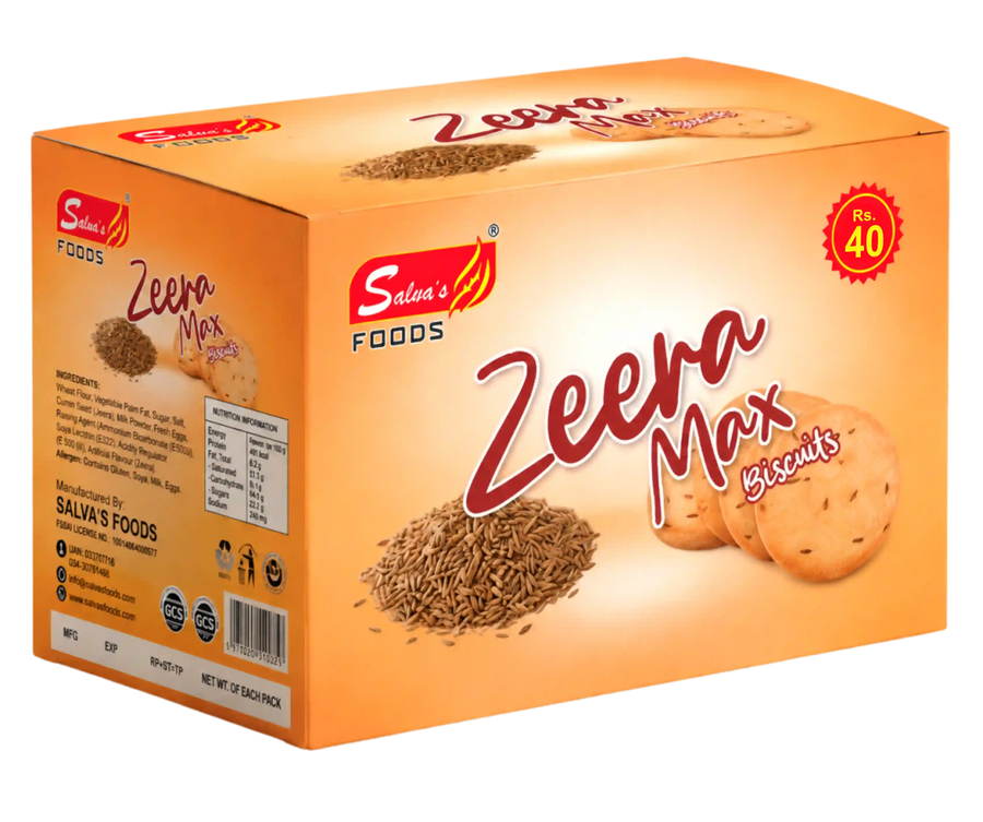 Zeera Max Biscuit - 8Pcs