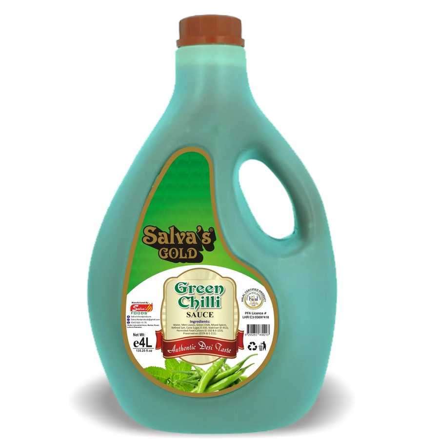 Green Chili Sauce Can - 4.4Ltr