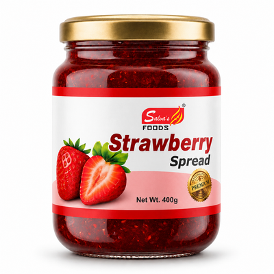 Salva's Strawberry Jam - 400 Gm