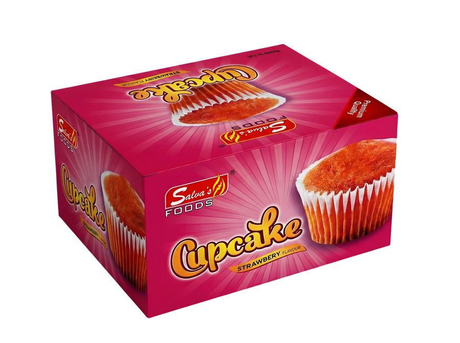 Salva's Strawberry Cupcake - 24Pcs