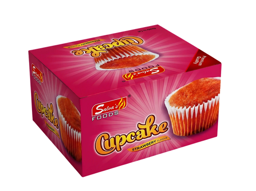 Salva's Strawberry Cupcake - 24Pcs