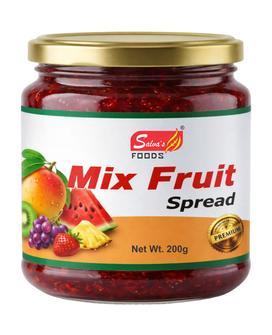 Salva's Mix Fruit Jam - 200 Gm