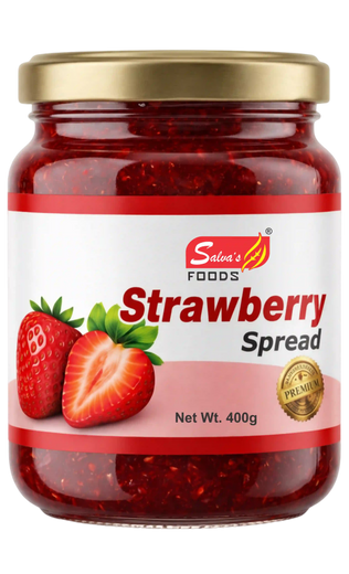 Salva's Strawberry Jam - 400 Gm