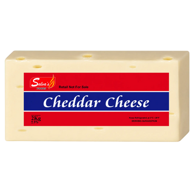Cheddar Cheese Block - 2KG